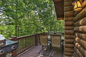 Blue Ridge Log Cabin w/ Hot Tub & Game Room!