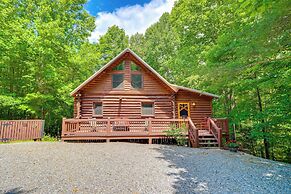 Blue Ridge Log Cabin w/ Hot Tub & Game Room!