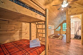 Peaceful Cabin on 3 Private Acres: Deck & Fire Pit