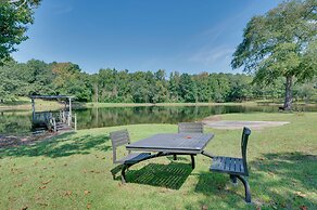 100-acre Fort Valley Rental w/ Private Lake!