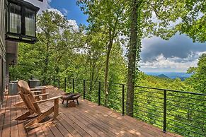Luxe Jasper Cabin w/ Deck + Blue Ridge Mtn Views!