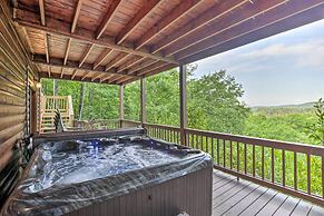 Luxe Blue Ridge Cabin Chasing Dreams w/ Hot Tub