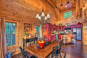 Large Luxe Cabin W/hot Tub 16mi to Blue Ridge