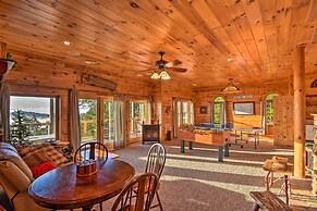 Large Luxe Cabin W/hot Tub 16mi to Blue Ridge