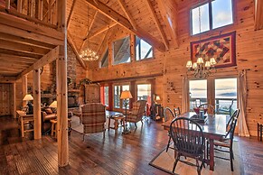 Large Luxe Cabin W/hot Tub 16mi to Blue Ridge