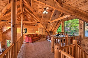 Large Luxe Cabin W/hot Tub 16mi to Blue Ridge