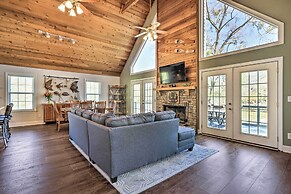 Lakefront Eatonton Home: Boat Dock + Fire Pit