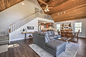 Lakefront Eatonton Home: Boat Dock + Fire Pit