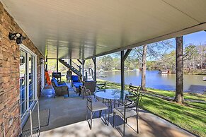 Lakefront Eatonton Home: Boat Dock + Fire Pit