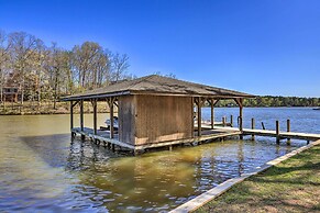 Lakefront Eatonton Home: Boat Dock + Fire Pit