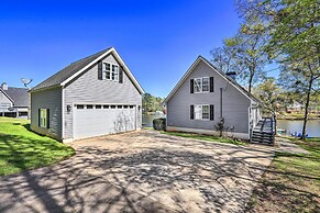 Lakefront Eatonton Home: Boat Dock + Fire Pit
