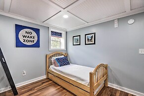 Lakefront Eatonton Home: Boat Dock + Fire Pit