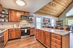 Lakefront Eatonton Home: Boat Dock + Fire Pit