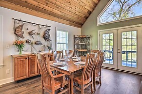 Lakefront Eatonton Home: Boat Dock + Fire Pit