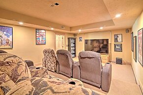 Lake Hartwell Lodge w/ Dock, Theater + Hot Tub!