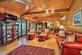 Lakefront Milledgeville Cabin: Private Dock, Porch