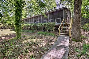 Lakefront Milledgeville Cabin: Private Dock, Porch