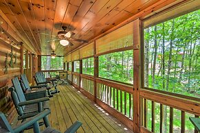 'pinot & Pine' Chic Log Cabin ~ 5 Mi to Blue Ridge