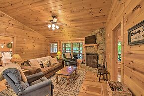'pinot & Pine' Chic Log Cabin ~ 5 Mi to Blue Ridge