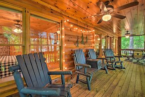 'pinot & Pine' Chic Log Cabin ~ 5 Mi to Blue Ridge