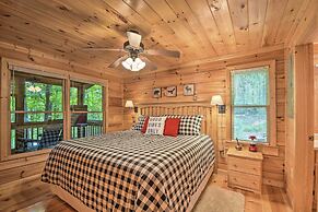'pinot & Pine' Chic Log Cabin ~ 5 Mi to Blue Ridge