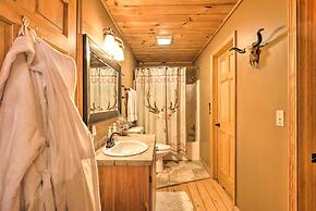 Luxe Fightingtown Creek Cabin: 2 King Suites & Spa