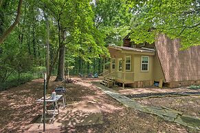 Artist's A-frame Cabin w/ New Interior + Deck