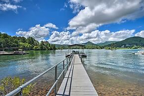 Lakefront Hiawassee Home w/ Boat Dock & Hot Tub!