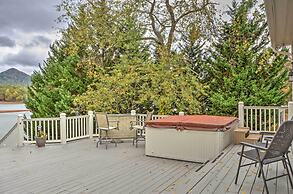 Lakefront Hiawassee Home w/ Boat Dock & Hot Tub!