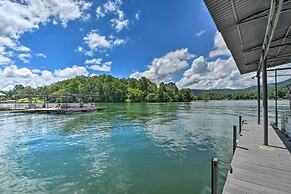 Lakefront Hiawassee Home w/ Boat Dock & Hot Tub!