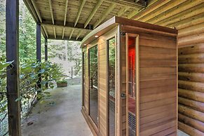 Cozy Blue Ridge Cabin w/ Sauna & Trail Access!