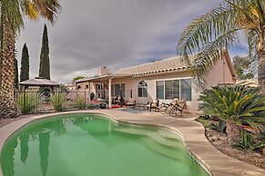Tucson Getaway w/ Yard, Pool, Hot Tub + Gas Grill!
