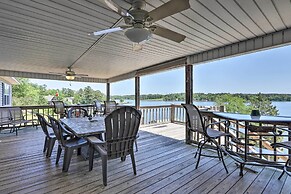 House w/ Dock + Slide Situated on Lake Sinclair!