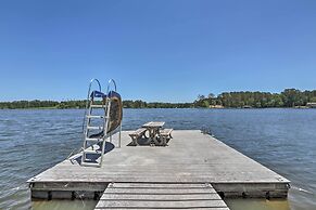 House w/ Dock + Slide Situated on Lake Sinclair!
