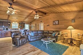 House w/ Dock + Slide Situated on Lake Sinclair!