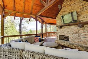 Ellijay Hideaway w/ Hot Tub, Views & Game Room!