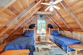 Secluded Mountain Escape w/ Game Room & Fire Pit!