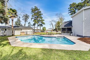 Riverfront Savannah Getaway w/ Pool & Dock!