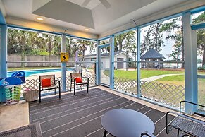 Riverfront Savannah Getaway w/ Pool & Dock!