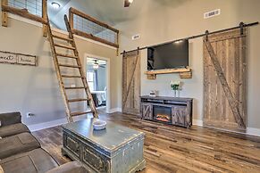 Creek-view Getaway w/ Deck, Yard, & Fire Pit!