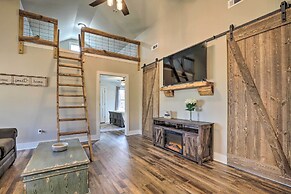 Creek-view Getaway w/ Deck, Yard, & Fire Pit!