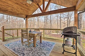 Creek-view Getaway w/ Deck, Yard, & Fire Pit!