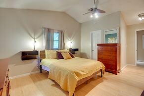 Bright Guyton Home w/ Private Yard & Hot Tub!