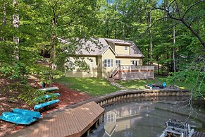 'serene Shores' Lakefront House w/ Dock!