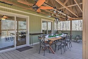 Stunning Culloden Cabin With Deck & Creek View!