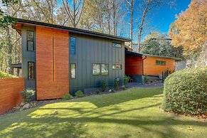 Midcentury Modern Luxe Retreat w/ Hot Tub & Decks!