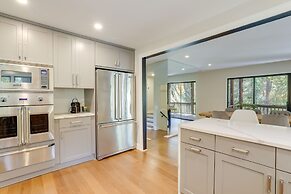 Mid-century Modern Luxe Retreat w/ Hot Tub & Decks