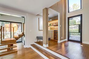 Mid-century Modern Luxe Retreat w/ Hot Tub & Decks