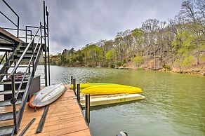 Lakefront Lavonia Cottage w/ 2-story Dock!