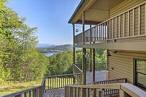 Hiawassee Getaway w/ Deck, Mountain & Lake Views!